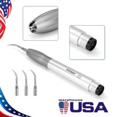 AZDENT Dental Super Sonic Air Scaler Handpiece Cavitron 2H With Tips G1 G2 G4