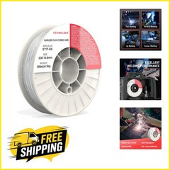 Durable .030-Inch Gasless MIG Wire, 10lb for Versatile Welding Applications