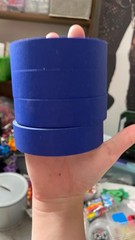 4 Rolls Premium Painters Tape Blue Masking Paint Multi-Purpose 88yd X 0.94″ DIY