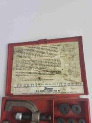 Snap On TF-5 Double Flaring Tubing Flare Kit