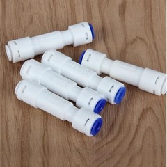 1/4″ Push to Connect One Way Check Valve,1/4″ RO Water Tube 0.25 Inch, White