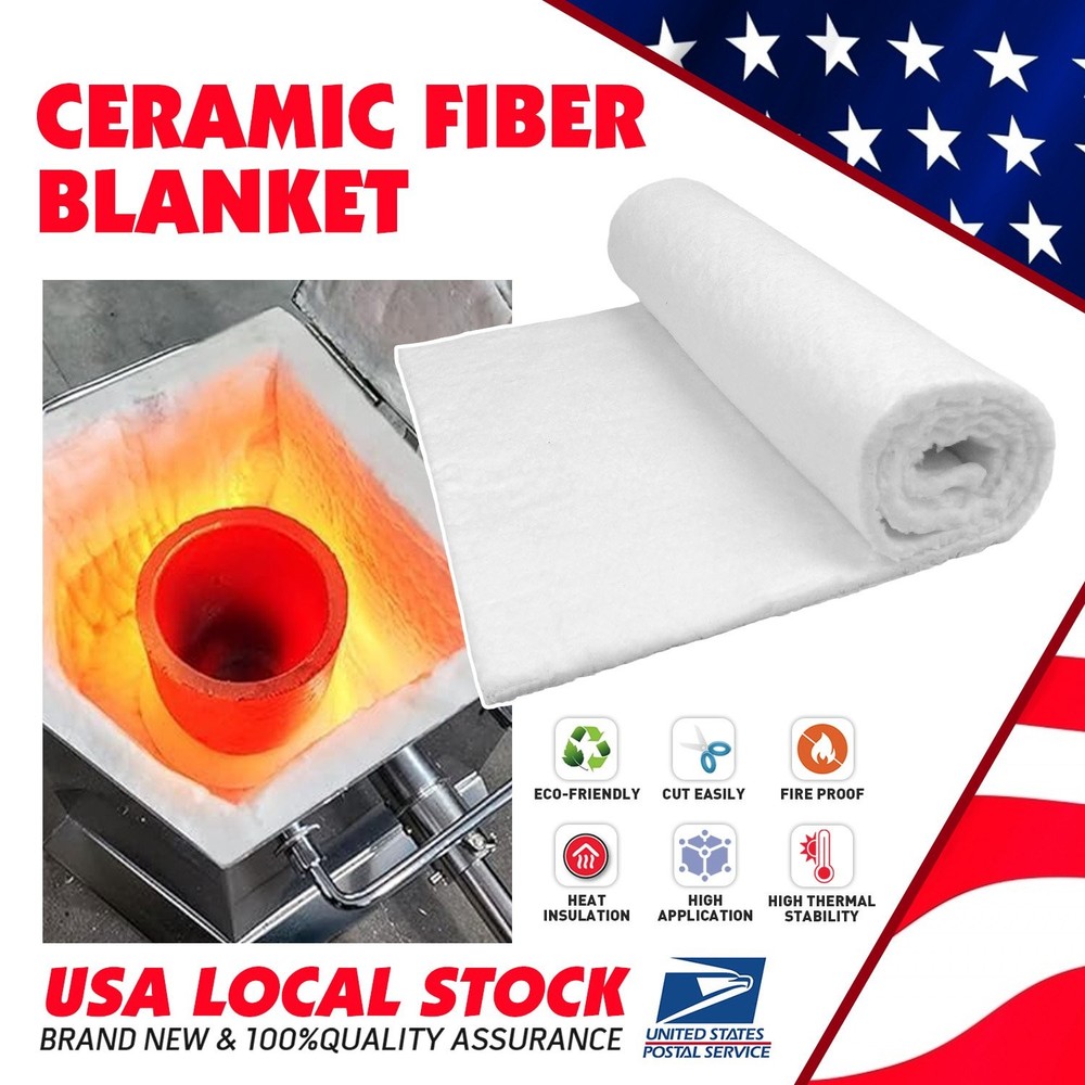 MODIGT 12″x24″ Long Service Life Ceramic Fiber mat for Industrial Pipes