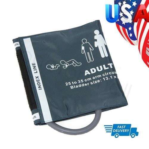 【US】Adult Single-tube Blood Pressure NIBP Cuff (arm) Size:25 x 35cm