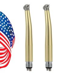 US NSK Dental High Speed Handpiece Air Turbine Anti-retraction 4 Hole Colorful