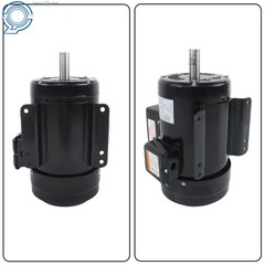TEFC 5HP Single Phase Motor 1800 RPM 184T Farm Duty 208/230V 4-Pole 60Hz