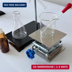 Stainless Steel Lab Jack Stand Table Lift Laboratory Mini Scissor Lift 4″ x 4″ w