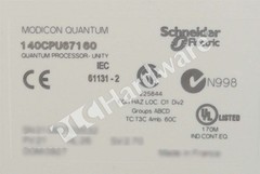 Schneider Electric 140CPU67160 Modicon Quantum Hot Standby Processor 1024kB