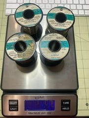 Kester Soider, # SN96.5AG03CU.5SLD 1.5MM-.062, 1 LB, $60.00 .