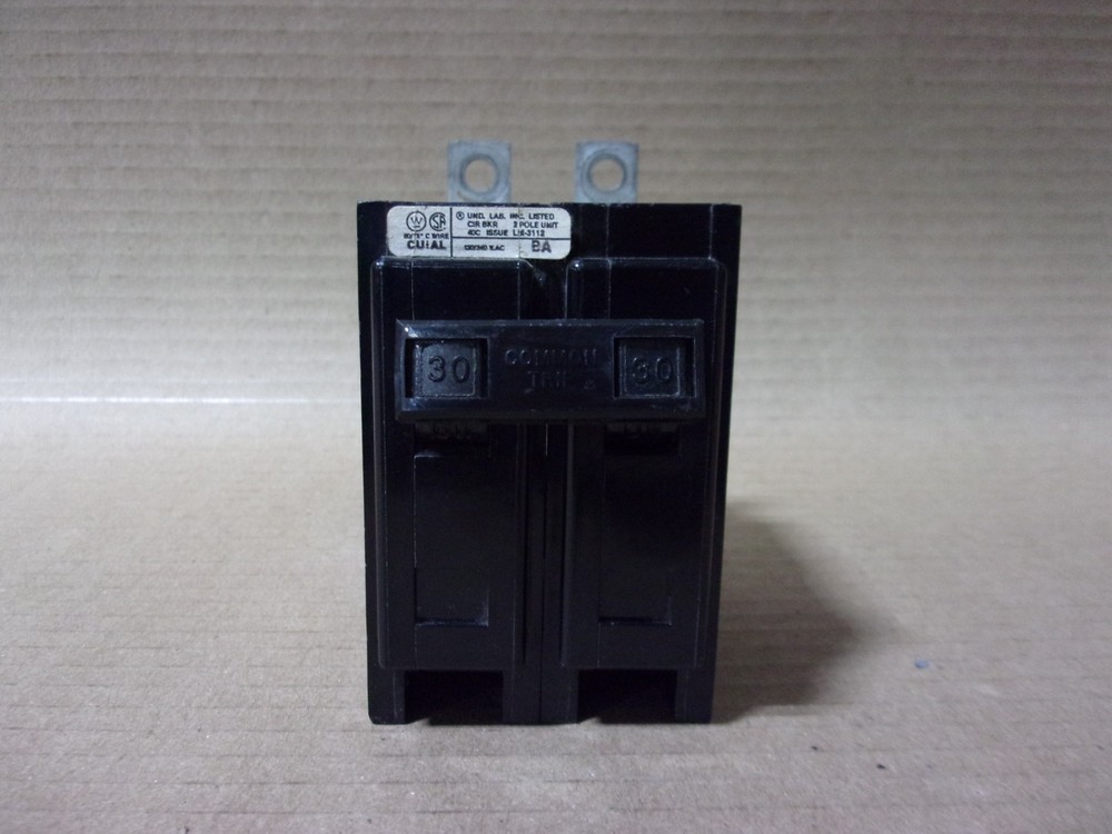 NEW Cutler Hammer Eaton BAB BAB2030 2 Pole 30 Amp 240V Circuit Breaker NNB