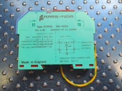 PEPPERL+FUCHS BARRIER MODULE 15V-100 OHMS Z119/EX