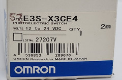 OMRON E3S-X3CE4 12-24VDC 2M PHOTOELECTRIC SWITCH [2RE4-1]