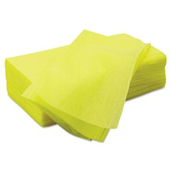 Chix 8673 24 in. x 24 in. 1-Ply Masslinn Dust Cloths – Yellow (150/Carton) New