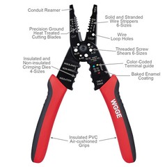WG-015 Professional crimping tool / WGGE Multi-Tool Wire Stripper-Cutter-Crimper