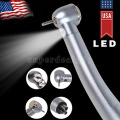 Dental LED Fiber Optic High Speed Handpiece E-generator 4hole Kavo Style UDM4 Dr