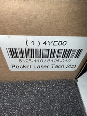 New Genuine Monarch Instrument 6125-010 PLT200 Pocket Laser Tachometer