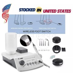 Veterinary Dental Scaler Machine With LED Handpiece Ultrasound Scaler. 5 Tips