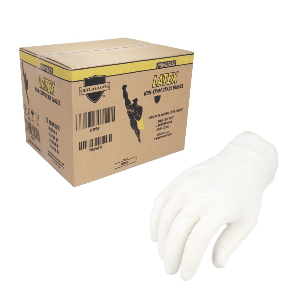 Non-Medical Latex Hand Protection Disposable Powdered Gloves Small – 2000 Pieces