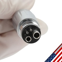 1-10*Dental LED Quick Coupler 4Hole fit Kavo Multiflex LUX Fiber Optic Handpiece