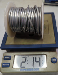 VINTAGE NASSAU B STEARINE SOLDER – SPEC: AT 7241 STEARINE CORE PARTIAL ROLL