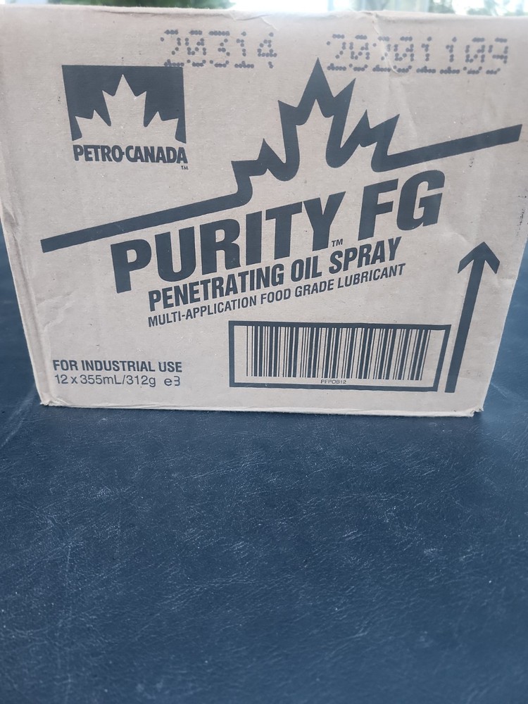 (CASE) PETRO-CANADA PURITY FG PENETRATING OIL SPRAY Food Grade