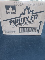 (CASE) PETRO-CANADA PURITY FG PENETRATING OIL SPRAY Food Grade