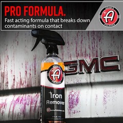 Adam’s Iron Remover 16Oz Automotive Paint Cleaner Safe On All Surfaces