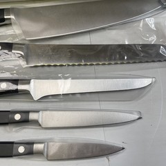 Mercer Culinary Renaissance® 6-Piece Knife Set w/ Tempered Glass Wooden Base