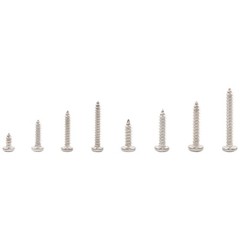 780 Pcs Pan Head Sheet Metal Screws Assortment Kit #4#6#8#10 Stainless