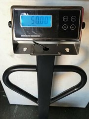 MS-1620 Portable Heavy Duty Shipping Bench Scale 500 lb x 0.02 lb Wheel Handle