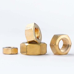 M1.4 M1.6 M2 M2.5 M3 M4 M5 – M22 Brass Hex Nuts DIN934 Metric Full Nuts Fastener