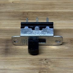 Switchcraft DPDT Slide Switch 3A @ 125VAC 1.5A @ 250VAC 0.5A @ 125VDC (10 Pack)