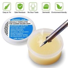 100 Gram Quality Metal Cased Rosin Soldering Flux Paste Solder Welding Grease