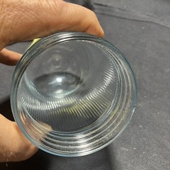 Replacement 6-1/2″ x 3-1/4″ diameter Threaded Clear Glass Explosion Proof Globe