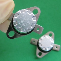2pcs KSD301 40°C / 104°F Degrees Celsius N.C. Temperature Switch Thermostat