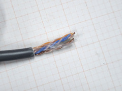 Windy City Wire 23/4P CAT6 550MHz UTP Network Cable CMP Plenum Gray /100ft