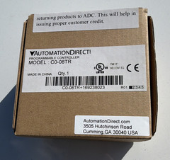 AutomationDirect CLICK PLC Programmable Controller Processor Model C0-08TR