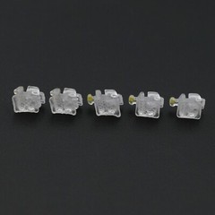 Orthodontic Ceramic Self Ligating Brackets Damon Clear Copper NiTi Arch Wire STD