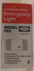Hubbell Lighting Inc Emergency Light PE2 #1
