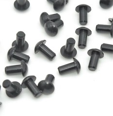 Push in Rubber Feet Fits 5/32″ Hole x 1/16″ Tall x 5/16″ Diameter Dome Head