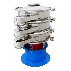 2 Layers Vibrating Screen 15.7in Vibrating Sieve Screen Shaker with Sealing Ring