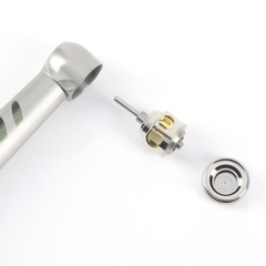 Dental 3-Water Spray High Speed Handpiece Push Button 4 Hole Ceramic Bearing
