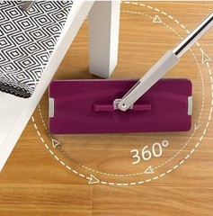NEW & EASY – Dual Chamber Microfiber 360 Mop and Bucket With 8 Reusable Pads