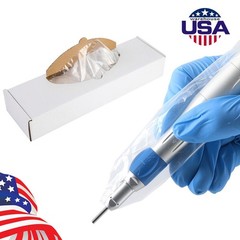 500Pcs Disposable Dental Low &High Speed Handpiece Sleeves Clear Plastic Cover