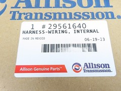 Allison Transmission 29561640 Rev B Internal Wiring Harness H40/50 EP NEW IN BOX