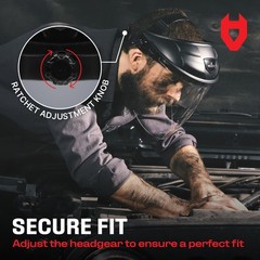 NoCry Safety Face Shield – Anti-Fog Impact Resistant Adjustable Headgear