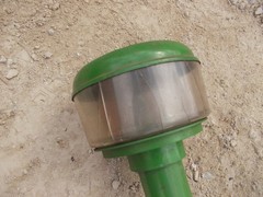 John Deere JD Tractor tall long air cleaner pipe w/ precleaner bowl + rubber grm