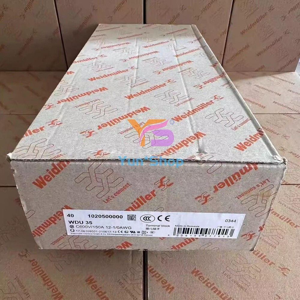 40pcs/pack New Terminal Block WDU 35 1020500000
