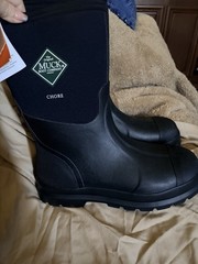 Muck Boot Company Chore Classic Waterproof Rubber Work Boots Black SZ 10M NWT