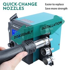 YIHUA 959D-II Hot Air Rework Station SMD Digital Desoldering Rework Station