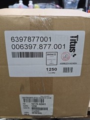 1250 Titus Hettich Furniture Connector Fitting 19mm Threaded Dowel Cam Outrigger